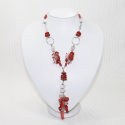 coral necklace