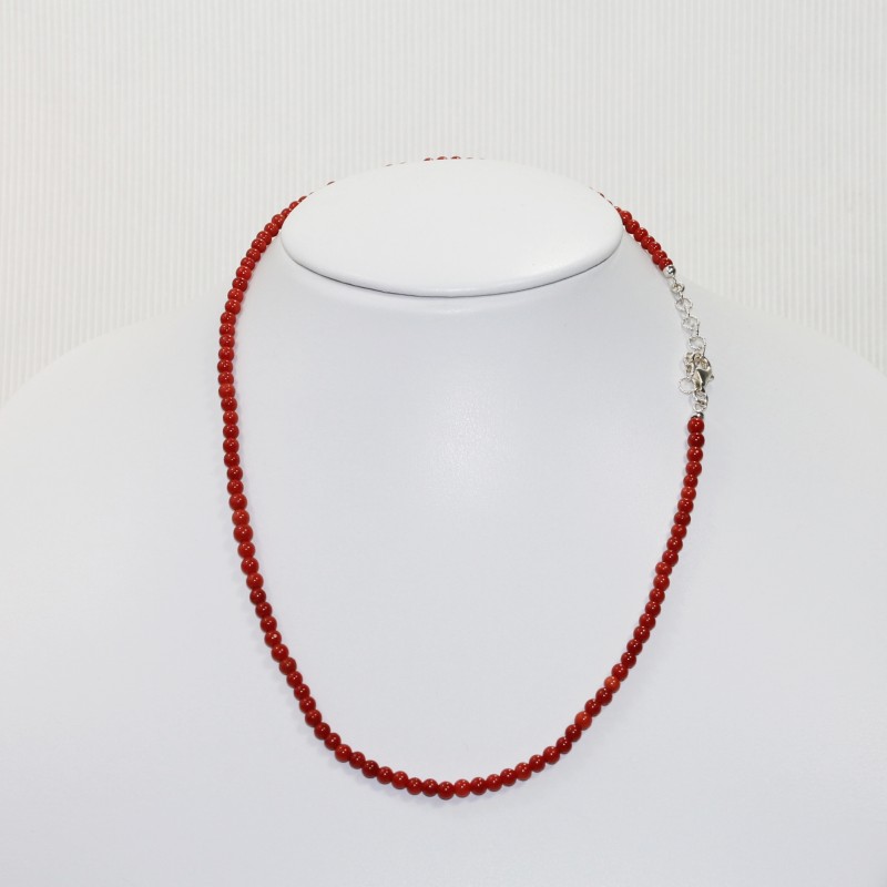 red coral necklace