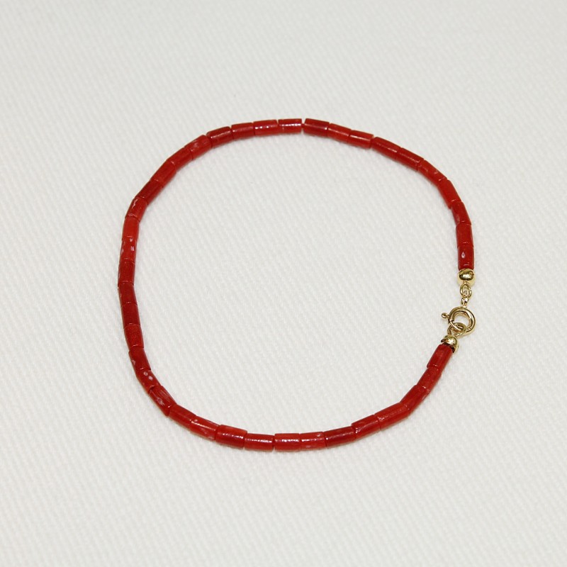 bracciale corallo rosso